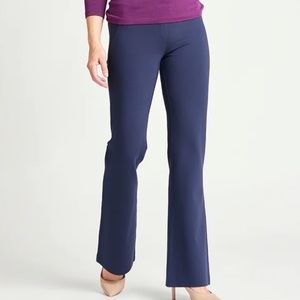BetaBrand Boot-Cut | Two-Pocket Dress Pant Yoga Pants (Navy)